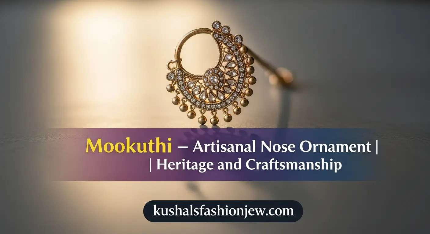 Mookuthi – Artisanal Nose Ornament | Heritage and Craftsmanship