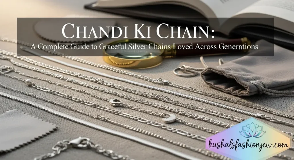 Chandi Ki Chain: A Complete Guide to Graceful Silver Chains Loved Across Generations