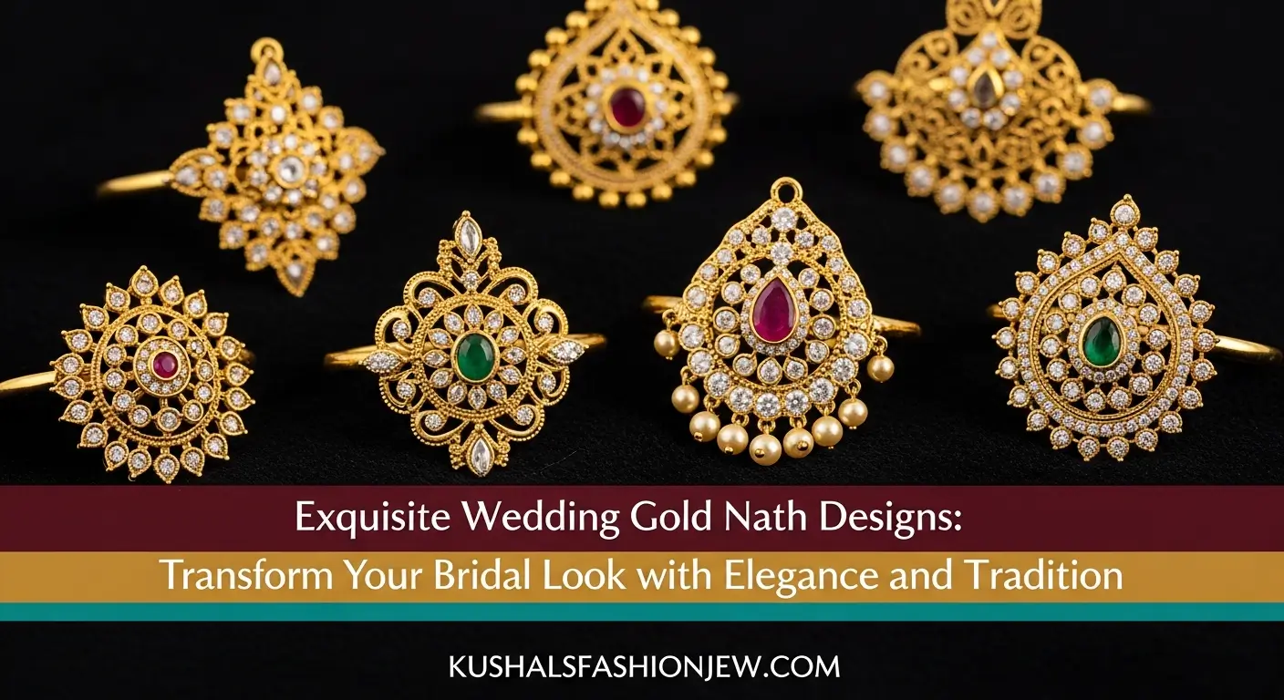 Exquisite Wedding Gold Nath Designs: Transform Your Bridal Look with Elegance and Tradition
