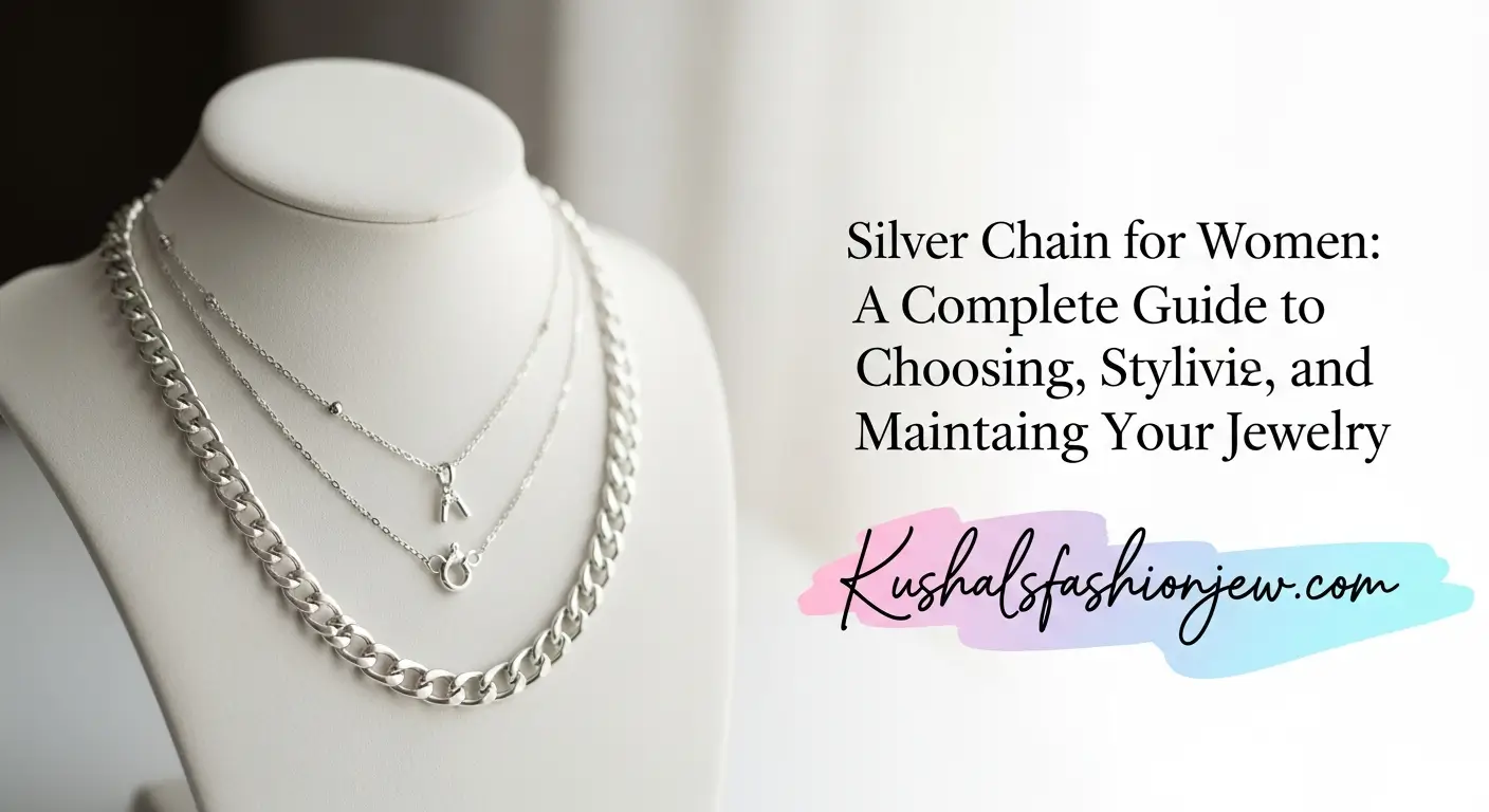 Silver Chain for Women: A Complete Guide to Choosing, Styling, and Maintaining Your Jewelry