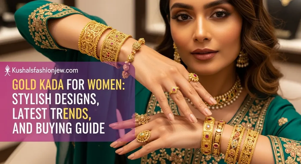 Gold Kada for Women