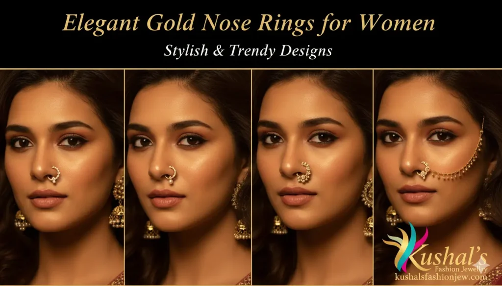 Gold Nose Rings