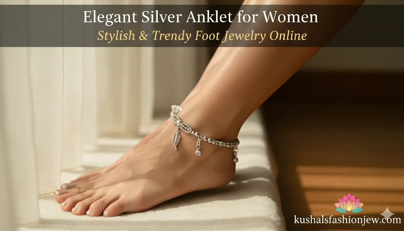 Silver Anklet for Women
