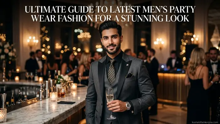 Latest Men’s Party Wear Fashion